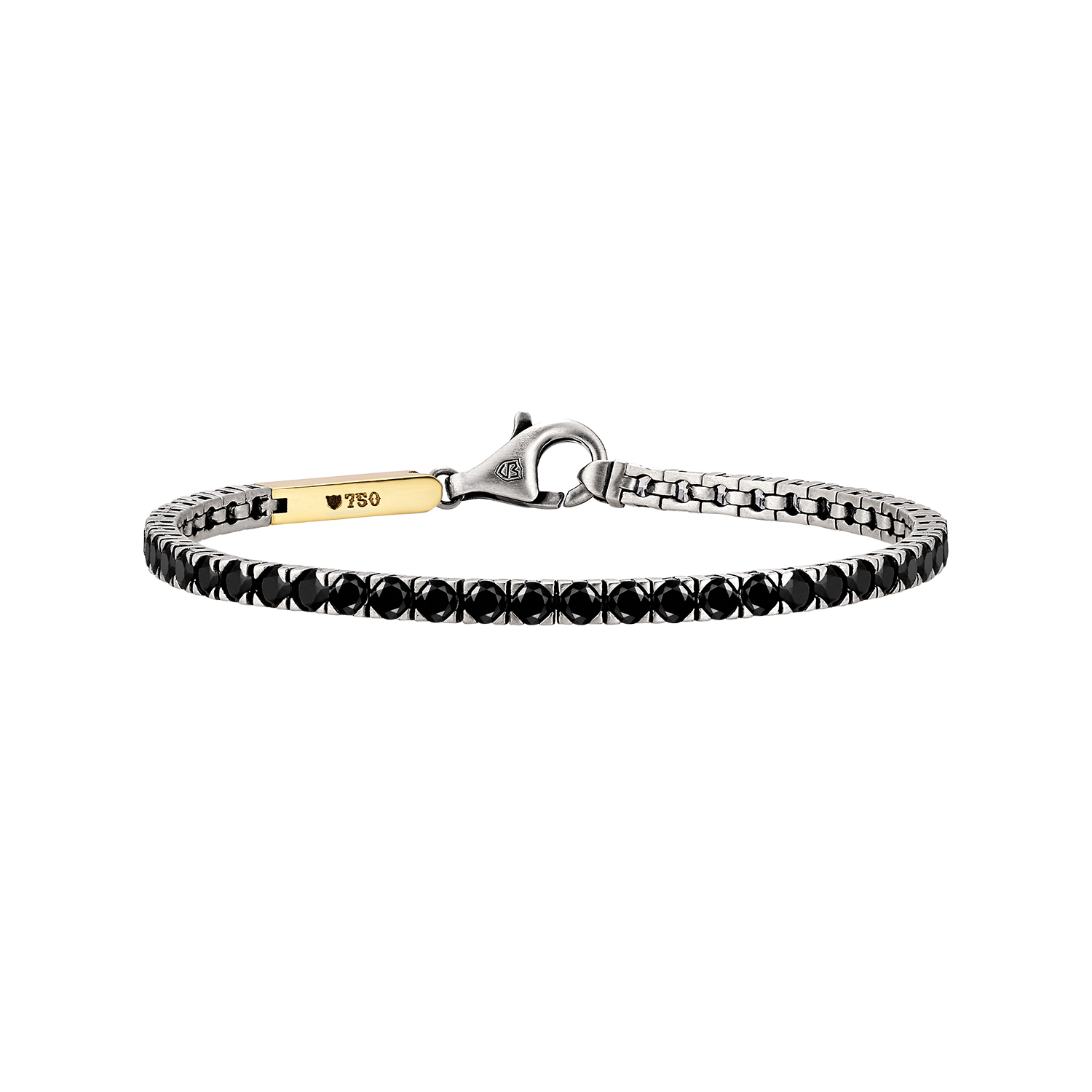 Stellar Black Gold Bracelet 3mm